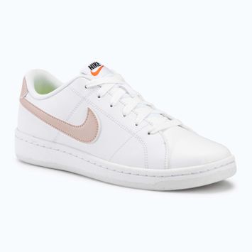 Nike Court Royale 2 women's shoes white/black/team orange/pink oxford