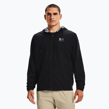 Men's Under Armour Sportstyle Windbreaker jacket black/mod gray