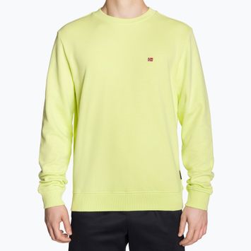 Men's sweatshirt Napapijri Balis Crew Sum 2 yellow sunny