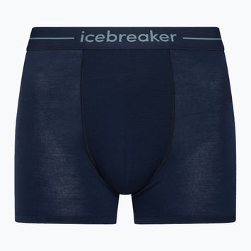 Men's thermal boxer shorts icebreaker Anatomica midnight navy