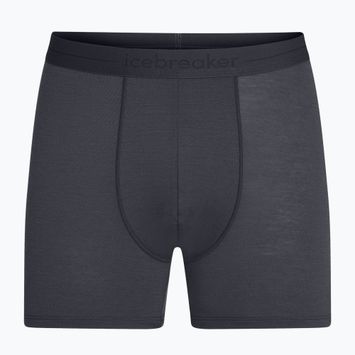 Men's thermal boxer shorts icebreaker Anatomica midnight navy