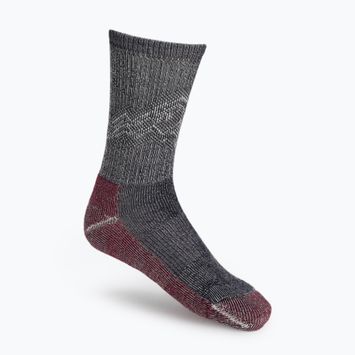 Smartwool Classic Hike Light Cushion Mountain Pattern Crew trekking socks navy blue SW0016440921