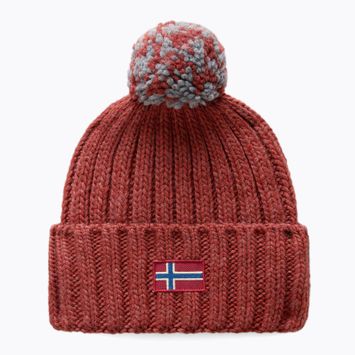 Women's winter beanie Napapijri Semiury 3 red sauce