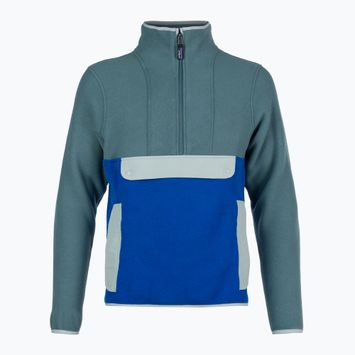 Patagonia Synch Anorak fleece sweatshirt passage blue
