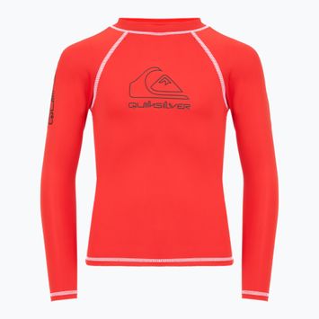 Quiksilver children's swimming longsleeve On Tour red