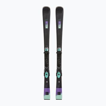 Women's downhill skis Salomon S/Max N6 XT + M10 GW black/paisley purple/beach glass