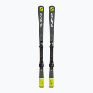 Salomon S/Max 6 + M10 GW L80 castelrock/safety yellow/white downhill skis