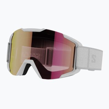Salomon XV ski goggles white/ruby