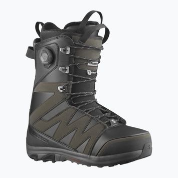 Snowboard boots Salomon X Approach Lace SJ Boa black