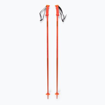 Salomon Polar cherry tomato ski poles