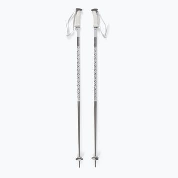 Salomon Polar grey violet ski poles