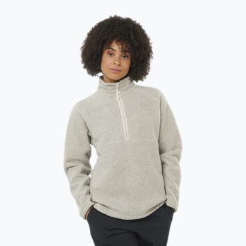 Women's trekking sweatshirt Salomon Chroma Fleece Hz rainy day