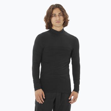 Men's Salomon Essential Warm thermal longsleeve deep black