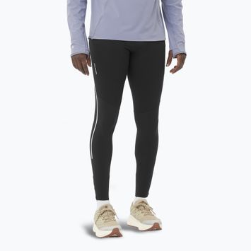 Men's running leggings Salomon Sense Aero Stow deep black