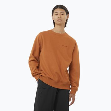 Men's Salomon Logo Crewneck sweatshirt sierra