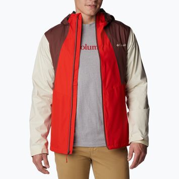 Columbia Inner Limits II men's rain jacket red-beige 1893991839