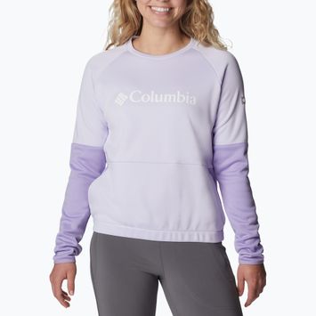 Columbia Windgates Crew women's trekking sweatshirt purple 1991793