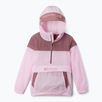 Columbia Children's Challenger Windbreaker jacket pink down/fig