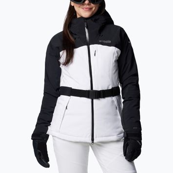 Women's ski jacket Columbia Cirque Bowl Insulated white/black