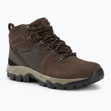 Columbia Newton Ridge Plus II Suede WP cordovan/ spice men's trekking boots