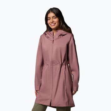 Women's softshell jacket Columbia Weekend Adventure II Long Shell fig