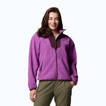 Women's sweatshirt Columbia Sequoia Grove Full Zip razzle/moonvista
