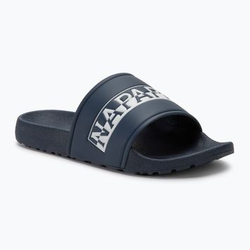 Napapijri men's slides NP0A4GTWCV blue marine