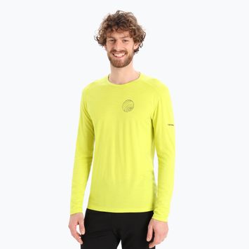 Men's thermal T-shirt icebreaker 200 Oasis yellow IB0A56KG5651