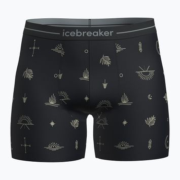 Icebreaker Merino150 Anatomica Boxers Explore More black/aop thermal boxers