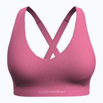 Icebreaker Merino 125 Cool-Lite Sprite Racerback thermal bra pop