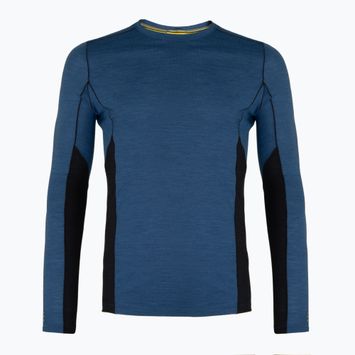 Women's Smartwool Merino Sport Crew thermal longsleeve laguna blue/ deep navy