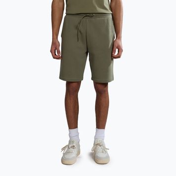 Men's Napapijri Nalis Sum green lichen shorts