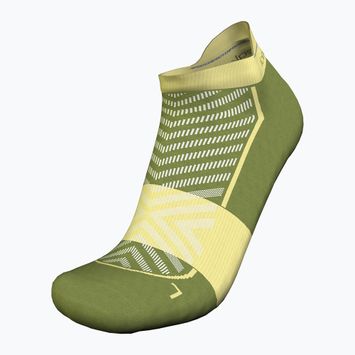 Icebreaker women's running socks Merino Run+ Ultralight Micro olive/cirtine