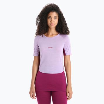 Women's thermal t-shirt icebreaker 125 Zoneknit Crewe purple IB0A56H88231