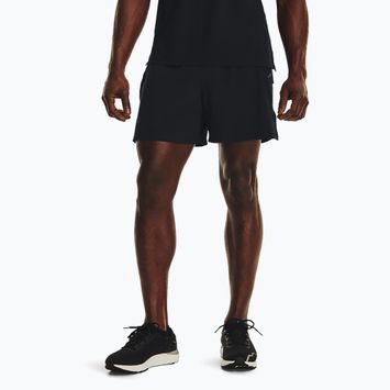Under Armour Launch Elite 5" men's running shorts black/black/reflective