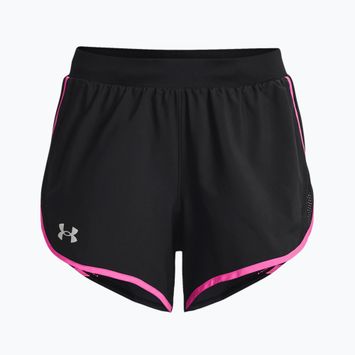 Under Armour Fly By 2.0 women's running shorts black/pink 1350196