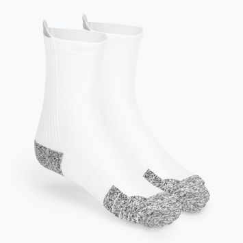 Under Armour Ad Run Cushion 1Pk Mid white running socks 1376076