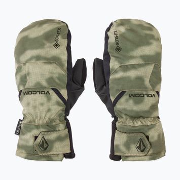 Men's Volcom Stay Dry Gore-Tex Mitt camouflage snowboard gloves