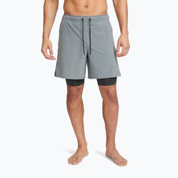 Men's shorts Nike Unlimited 2in1 Dri-Fit 7" smoke grey/dark smoke grey/smoke grey