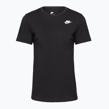 Nike Sportswear Club Essentials women's t-shirt black/white