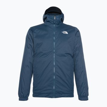 Men's rain jacket The North Face Quest Insulated shady blue/black heather