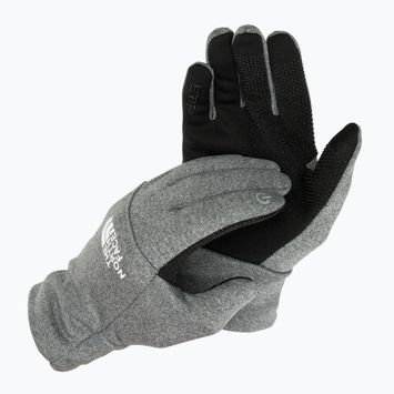 Children's trekking gloves The North Face Recycled Etip medium grey heather