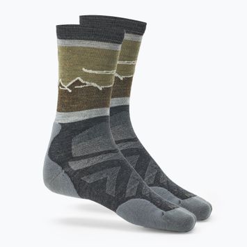 Smartwool Athlete Edition Approach Crew trekking socks charcoal