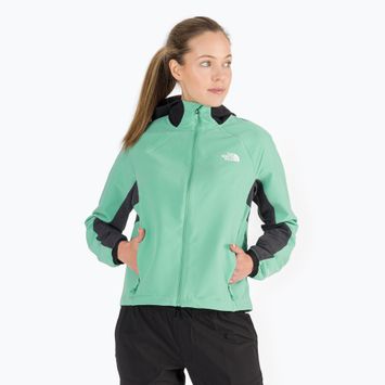 Women's softshell jacket The North Face AO Softshell Hoodie green NF0A7ZE990Q1