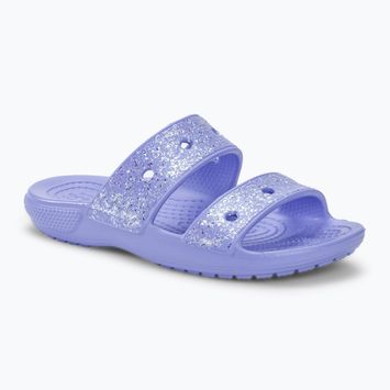 Crocs Classic Crocs Glitter moon jelly children's flip-flops
