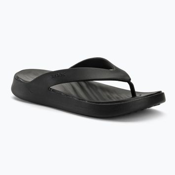 Women's Crocs Getaway Flip Flops black