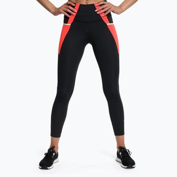 Women's training leggings New Balance Tight Shape Shield 7/8 High Rise Pocket black WP21112NDF