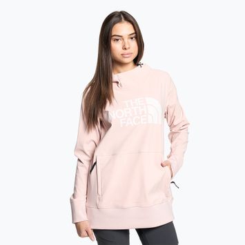 Women's trekking sweatshirt The North Face Tekno Pullover Hoodie pink moss