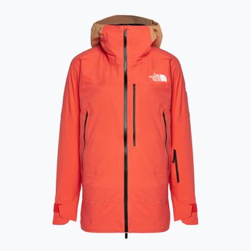 Women's ski jacket The North Face Summit Stimson Futurelight radiant orange/almond butter