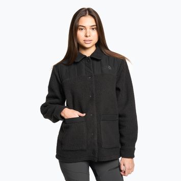 Women's fleece jacket The North Face Cragmont Fleece Shacket black